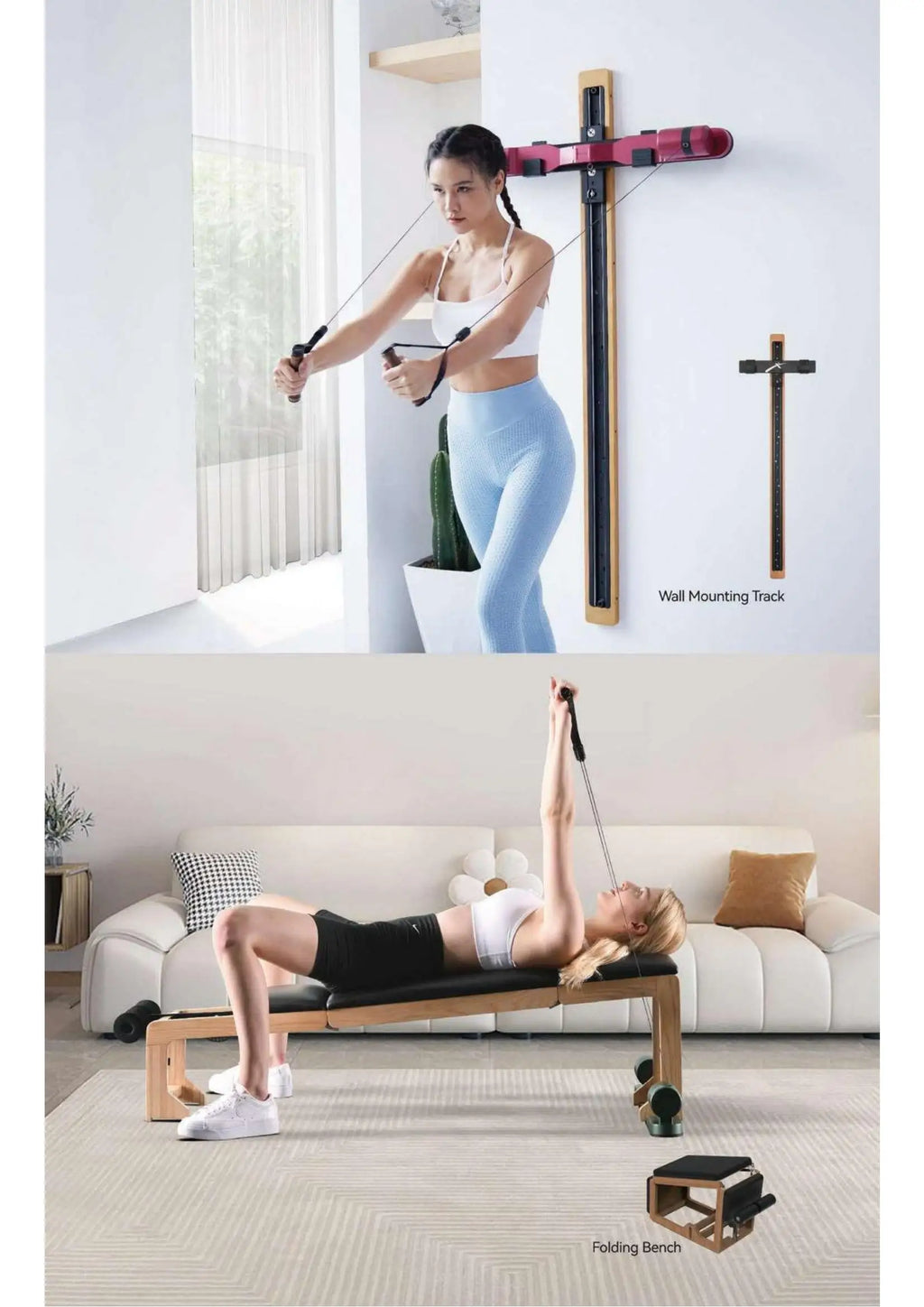 Home Gym Fitness Equipment Stylish Sport Machine For Home Exercise