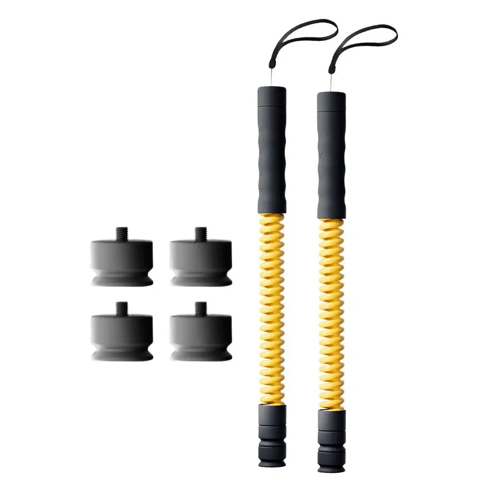 2pcs Adjustable Fitness Ropes Home Gym Battle Ropes Weighted Gym Exercise Equipment For Athletes Boxers Bodybuilders