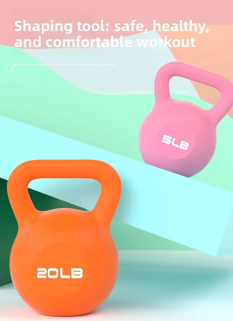 Fitness Kettlebell Unisex Home Gym Training Bell Shaped Sandbagging Strength Training Multi-Functional Fitness Equipment