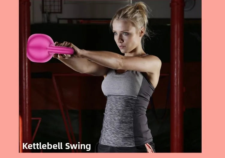 Fitness Kettlebell Unisex Home Gym Training Bell Shaped Sandbagging Strength Training Multi-Functional Fitness Equipment