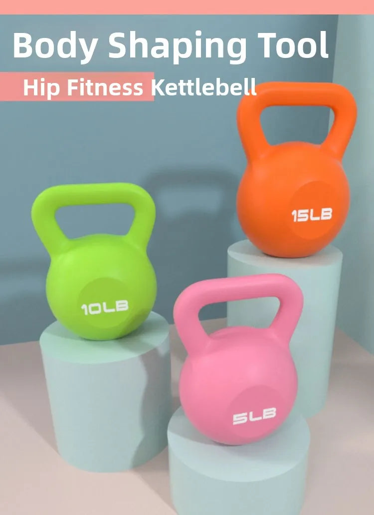 Fitness Kettlebell Unisex Home Gym Training Bell Shaped Sandbagging Strength Training Multi-Functional Fitness Equipment