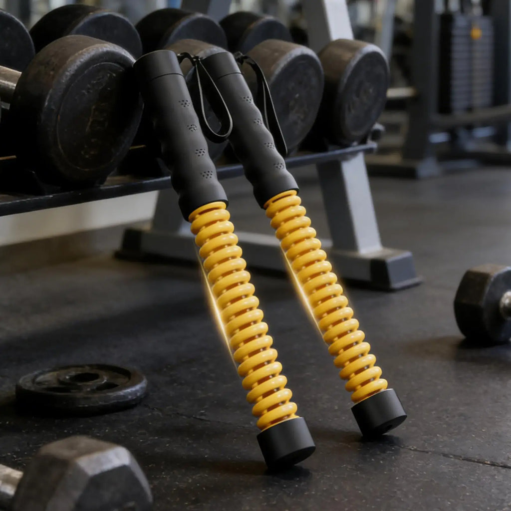 2pcs Adjustable Fitness Ropes Home Gym Battle Ropes Weighted Gym Exercise Equipment For Athletes Boxers Bodybuilders