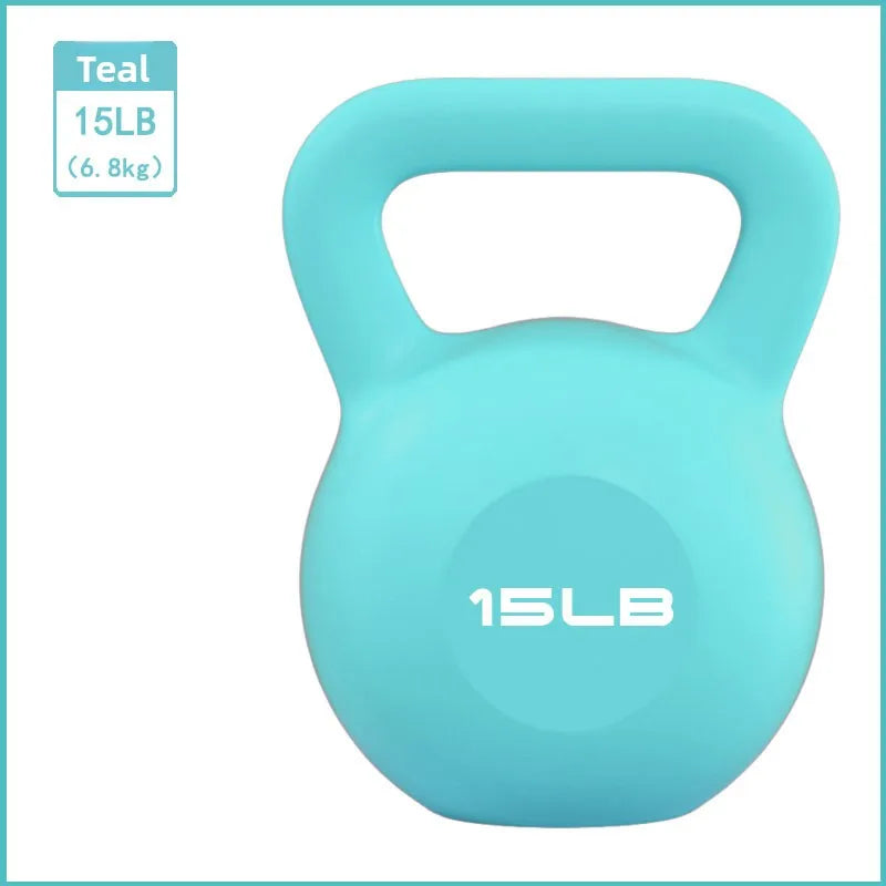 Fitness Kettlebell Unisex Home Gym Training Bell Shaped Sandbagging Strength Training Multi-Functional Fitness Equipment